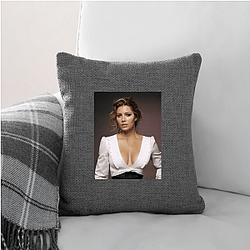 Jessica Biel is also a model and producer Jessica Biel Pillows Cover