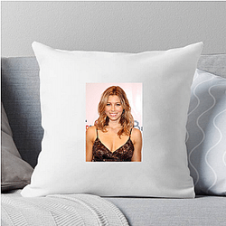 Jessica Biel also starred in the film The Illusionist Jessica Biel Pillows Cover
