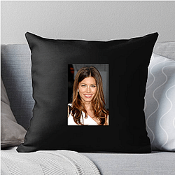 Jessica Biel is married to singer Justin Timberlake Jessica Biel Pillows Cover