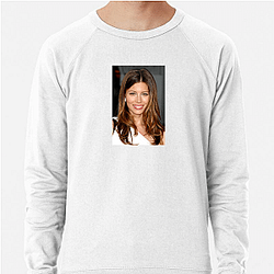 Jessica Biel is married to singer Justin Timberlake Jessica Biel Sweatshirts