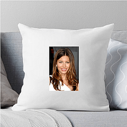 Jessica Biel is married to singer Justin Timberlake Jessica Biel Pillows Cover