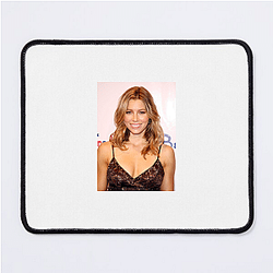 Jessica Biel also starred in the film The Illusionist Jessica Biel Mouse Pads