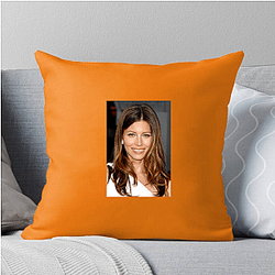Jessica Biel is married to singer Justin Timberlake Jessica Biel Pillows Cover