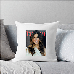 Jessica Biel is a prominent figure in Hollywood Jessica Biel Pillows Cover