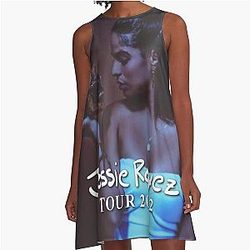 Jessie Reyez before Love to Kill Us A-Line Dress
