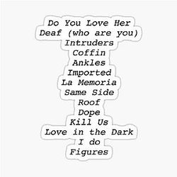 Jessie Reyez Love in the Dark Song Sticker