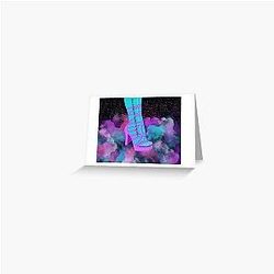 Jessie Reyez Galactic Greeting Card