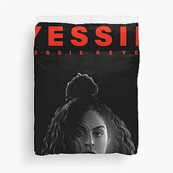 Smile of Jessie Reyez Before Love Came to Kill Us Duvet Cover
