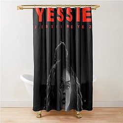 Smile of Jessie Reyez Before Love Came to Kill Us Shower Curtain