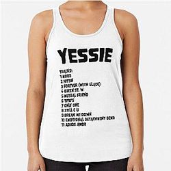 Jessie Reyez Merch Racerback Tank Top