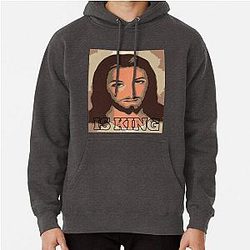 Jesus Is King Hoodies - Jesus Is King Pullover Hoodie RB0309