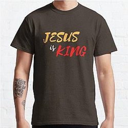 Jesus Is King T-Shirts - Jesus is King Classic T-Shirt RB0309