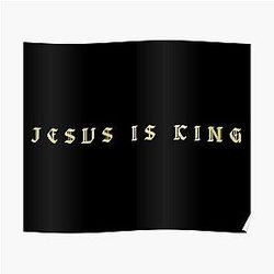 Jesus Is King Posters - Jezus is Koning Poster RB0309