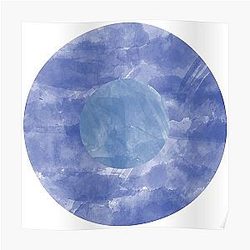 Jesus Is King Posters - Jesus is king watercolor album cover Poster RB0309