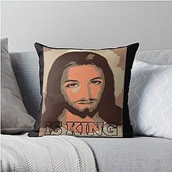 Jesus Is King Pillows - Jesus Is King Throw Pillow RB0309