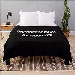 Jidion Blanket - Jidion Throw Blanket, Funny Professional Rawdogger Throw Blanket