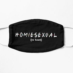 Jidion Face Masks - JiDion Homiesexual Meme Flat Mask RB1609