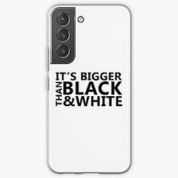 Jidion Cases - JiDion Merch BLM Its Bigger Than Black And White Samsung Galaxy Soft Case RB1609