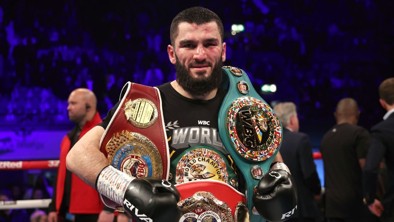 Artur Beterbiev Official Merchandise: Must-Have Boxing Gear