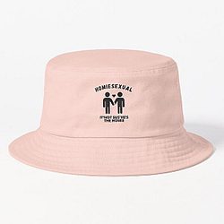 Jidion Hats &amp; Caps - Funny JiDion Homiesexual Bucket Hat RB1609