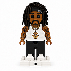 [Exclusive] Street Rapper Inspired Brick Figure NTMD0807i Jid Decoration
