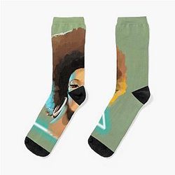 Right Angle Portrait Jill Scott Socks