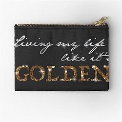 Living My Life Like Its Golden  - Jill Scott Pouch