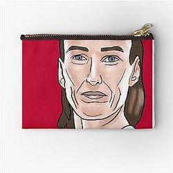 Jill Scott Portrait Zipper Pouch