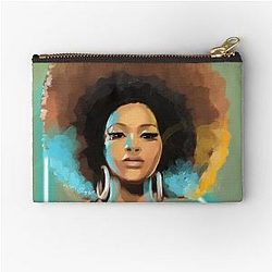 Jill Scott Zipper Pouch