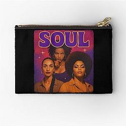 Beautiful Queen of Soul - Lauryn Hill - Sade - Jill Scott Zipper Pouch