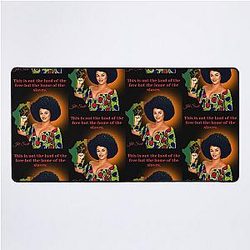 Jill Scott Sings New National Anthem Desk Mat