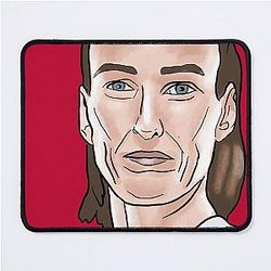 Jill Scott Portrait Mouse Pad
