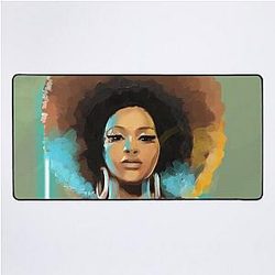 Angle Portrait Jill Scott Desk Mat