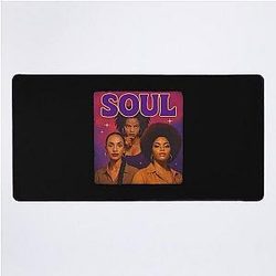 Beautiful Queen of Soul Lauryn Hill Sade Jill Scott Desk Mat