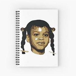 Jill Scott Beautifully Human Album Art Spiral Notebook