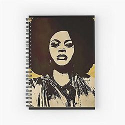Jill Scott Retro Spiral Notebook