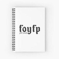Jill Scott Quote Spiral Notebook