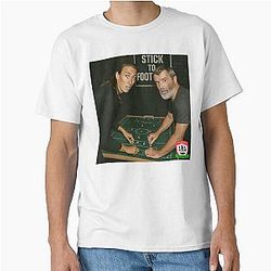 Jill Scott and Roy Keane Playing Subbuteo Classic T-Shirt