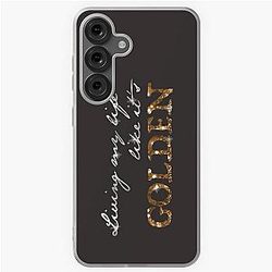 "Living My Life Like It's Golden" - Jill Scott, empowering Lyrics Samsung Galaxy Soft Case
