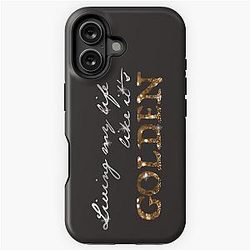 Living My Life like It's Golden - Jill Scott, Empowering Lyrics iPhone Case