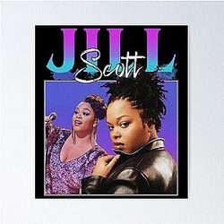 Jill Scott Music Legend Poster