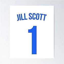 Tribute to Jill Scott and Number One Poster