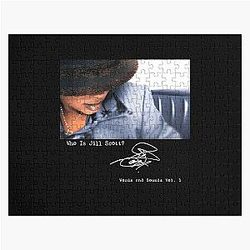 Who Is Jill Scott? Boy Masket Jigsaw Puzzle