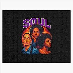 Beautiful Queen of Soul - Lauryn Hill - Sade - Jill Scott Jigsaw Puzzle