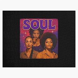 Beautiful Queen of Soul: Lauryn Hill, Sade, Jill Scott Jigsaw Puzzle