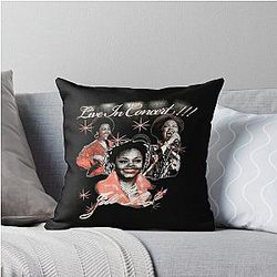 Jill Scott Throw Pillow