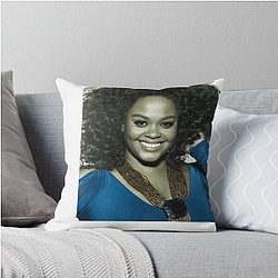 Jill Scott Throw Pillow