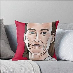 Jill Scott Throw Pillow