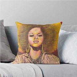 Who Is Jill Scott Throw Pillow