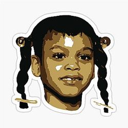 Jill Scott Beautiful Human Album Art Sticker